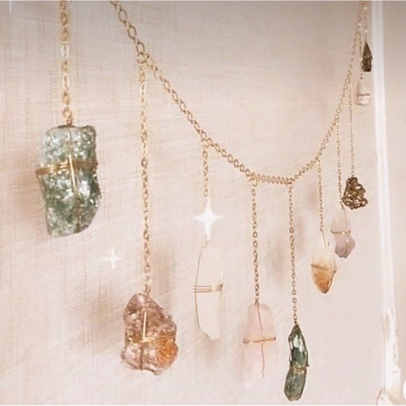 Raw Quartz Crystal Garland - Picture 1 of 6